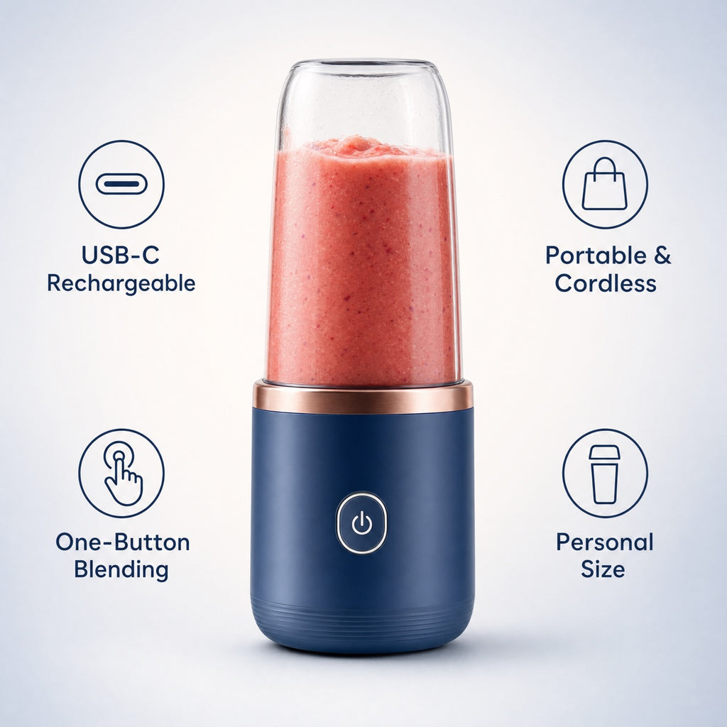 BlendGo™ Portable 6-Blade Blender