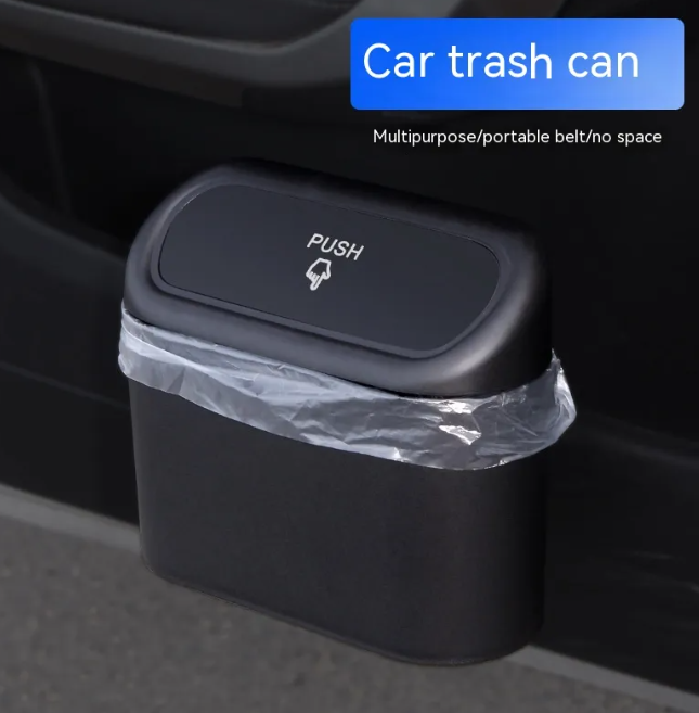 TidyRide™ Car Trash Can